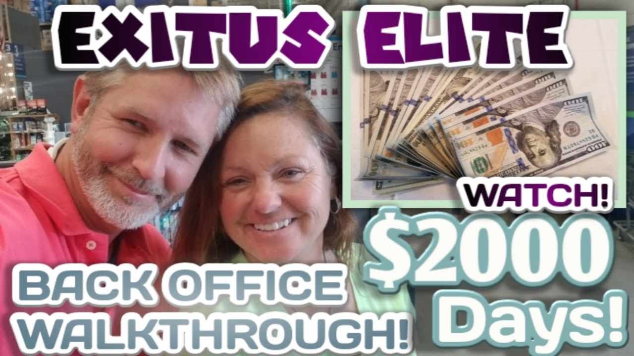 🔥 EXITUS ELITE COMPLETE BACK OFFICE WALKTHROUGH PLUS BONUSES! ) EXITUS ELITE REVIEW 2023!