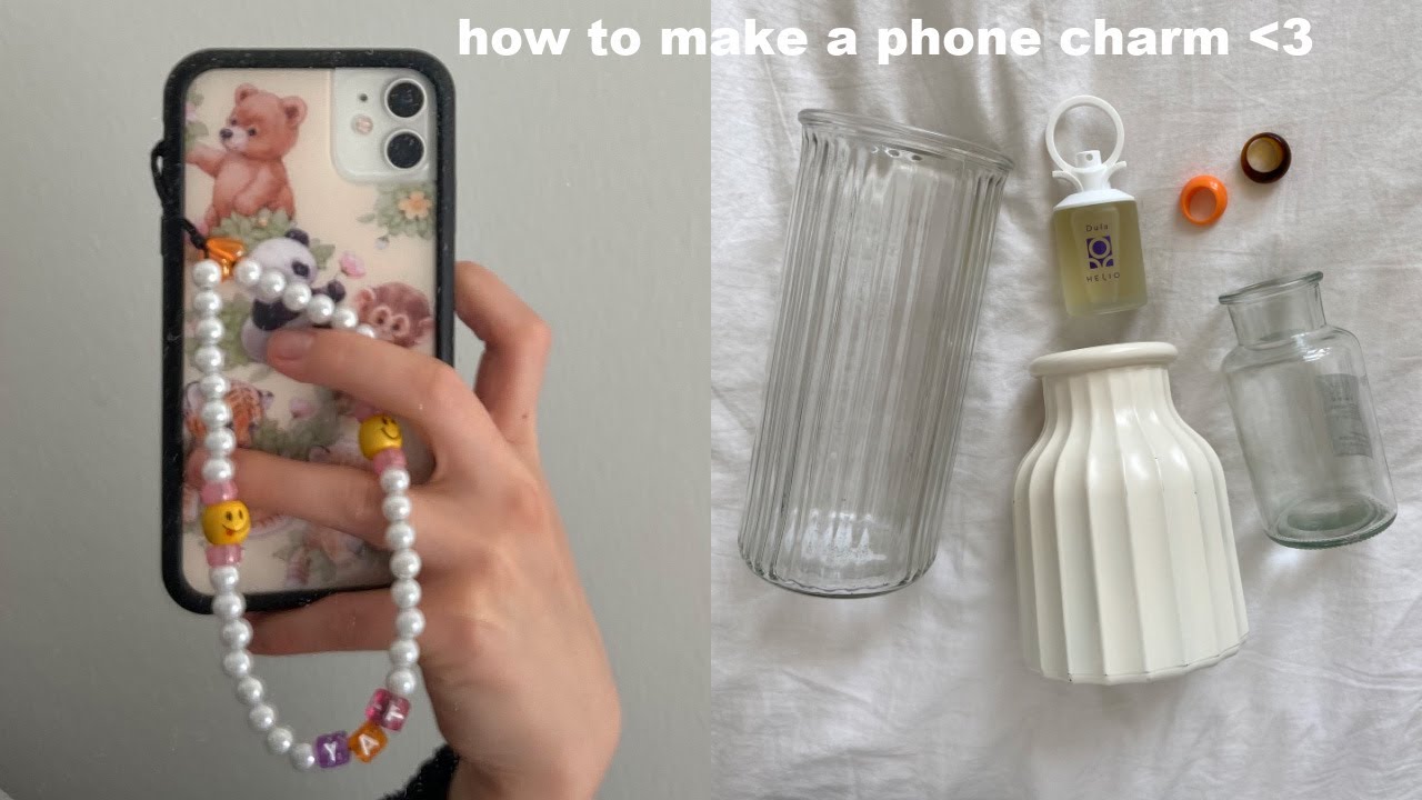 How To Make Beaded Phone Charm Straps - MuffinChanel