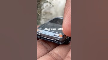 Custom Hotwheels DMC delorean is here !!! #youtubeshorts #customhotwheels #carlover