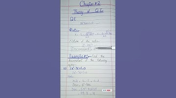 Class 10 | Mathematics | Chapter 2 | Nature of The roots of a Quadratic Equation | Math instruction