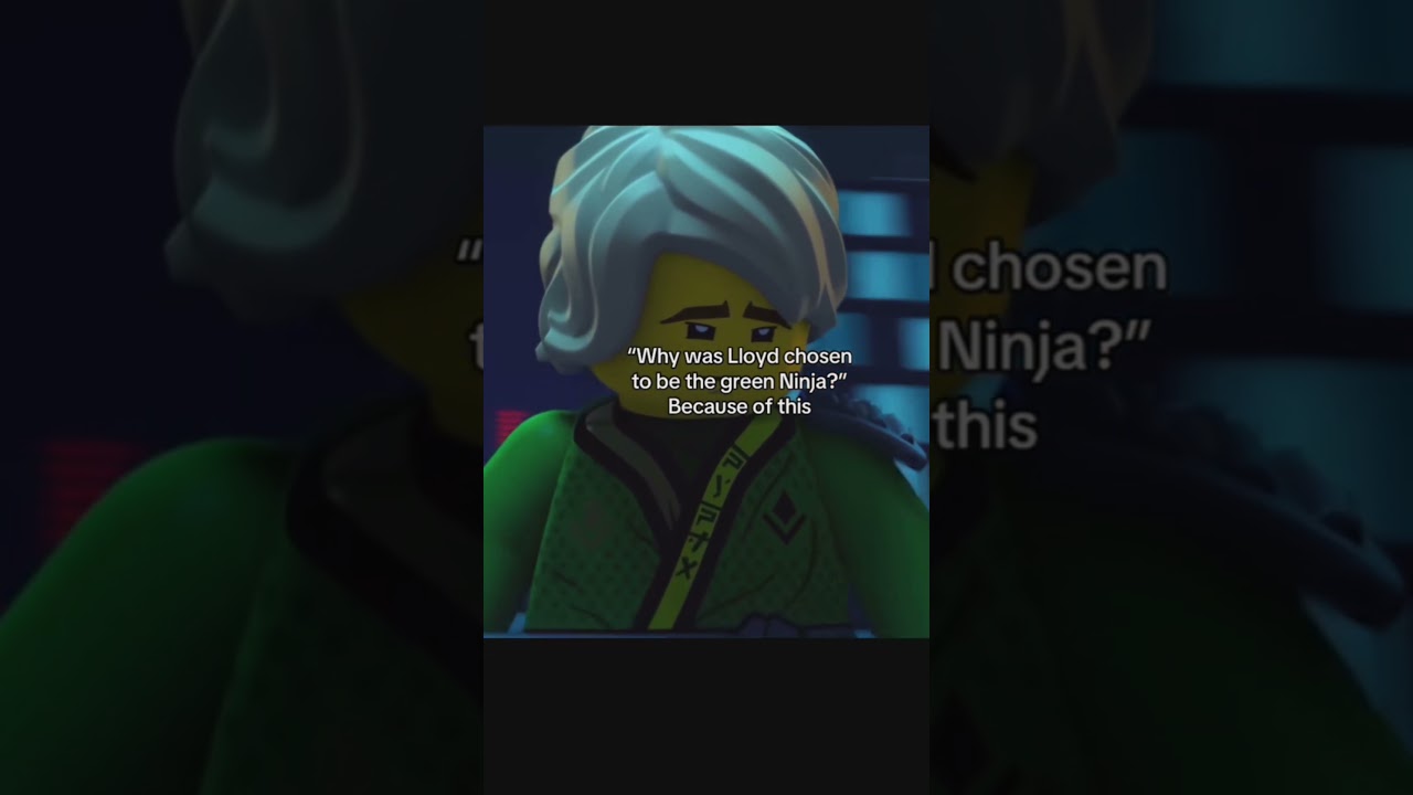 Lloyd is the green ninja 