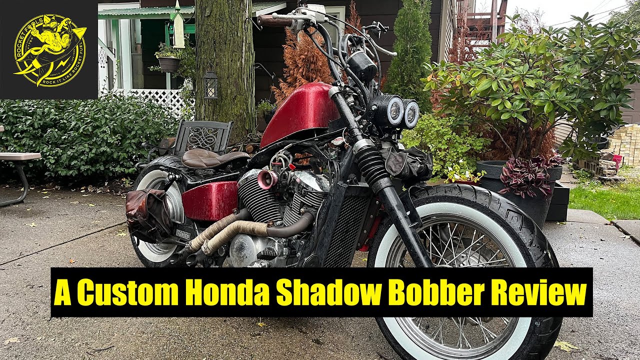 A Custom Honda Shadow Bobber Review