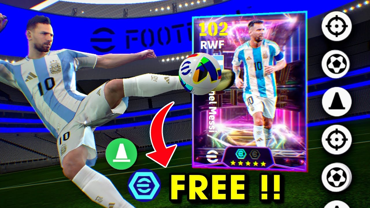 Double Booster Free Showtime Messi Best Training Guide 🥵 eFootball 2025 💫 YouTube