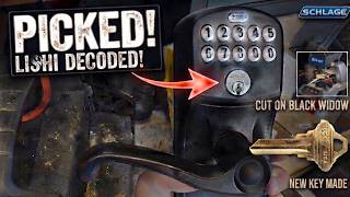 (695) Picking & Decoding a Schlage FE575 with the SC1 Lishi + Cutting a Key