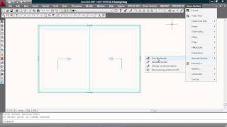 Sliding door with SYSCAD