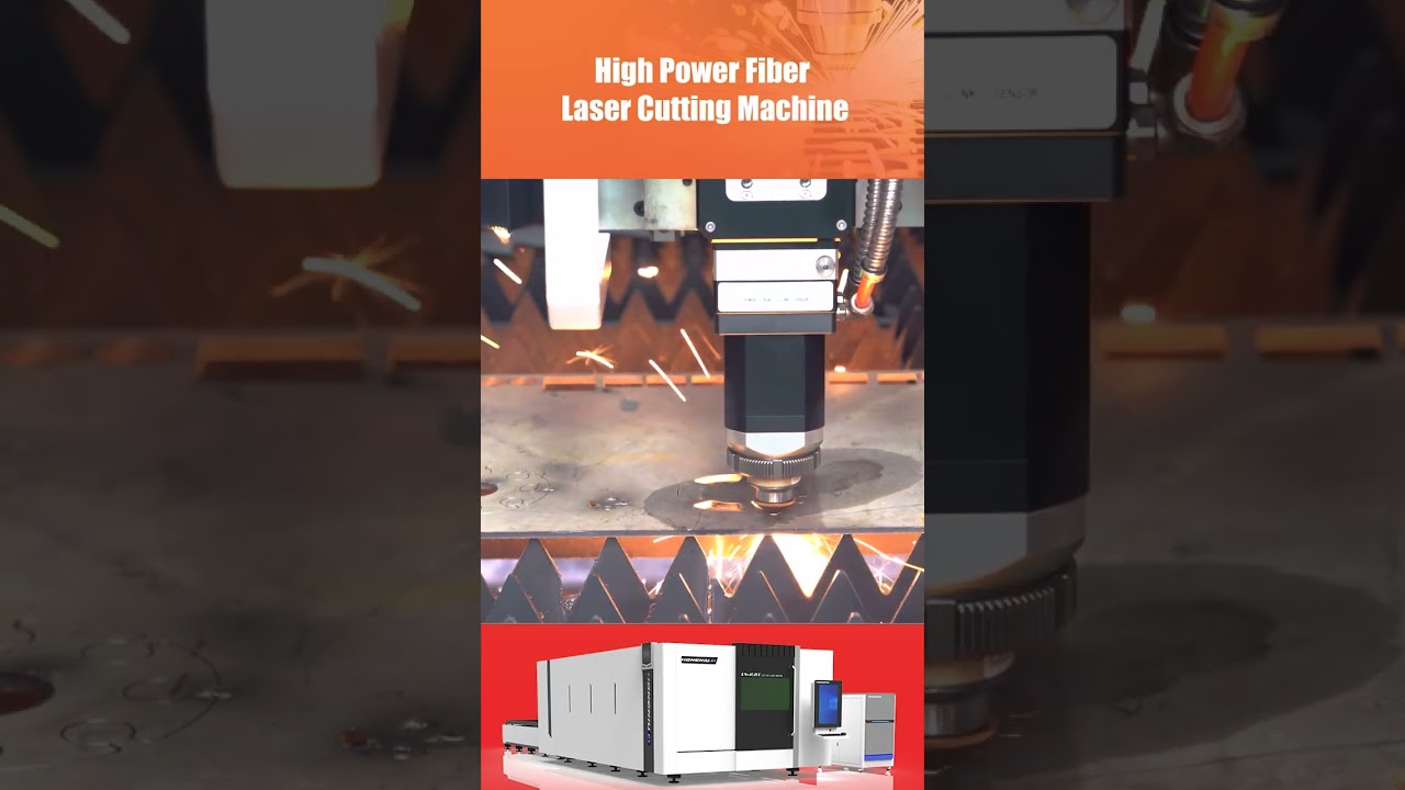 20KW/20000W Metal Sheet Laser Cutting Machine Cutting 5mm Stainless Steel