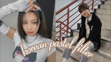 How to edit your pictures like korean pastel filters by VSCO 🧸🤎