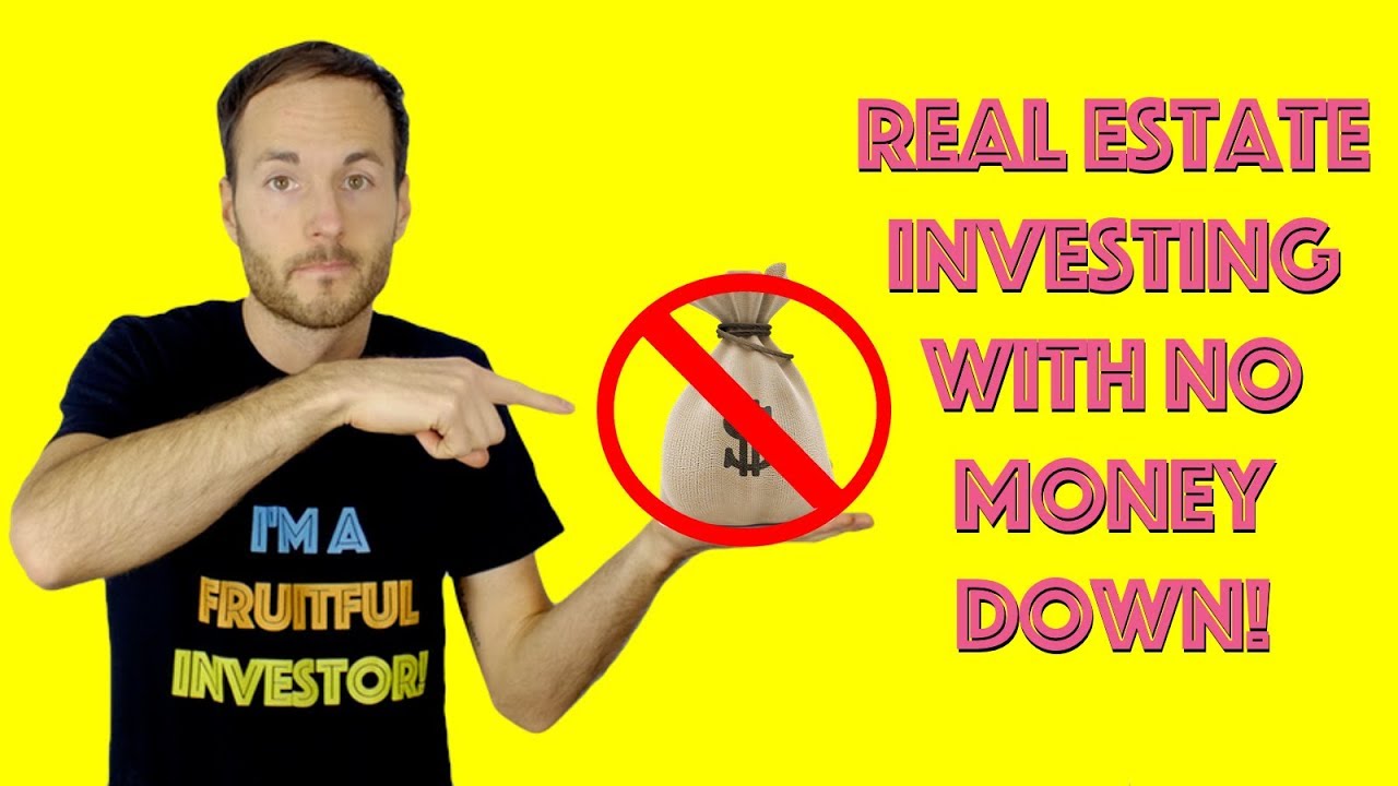 Real Estate Investing With NO MONEY Down! 3 Real Life Strategies YouTube