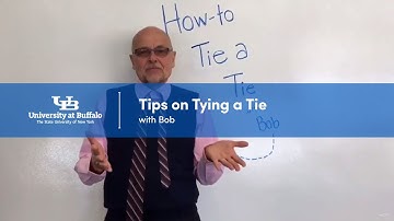 Tips on Tying a Tie with Bob - University at Buffalo