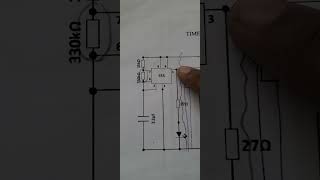 Experiment:555 Timer Circuit Diagram #electrical #automobile #engineering #electronic #lab