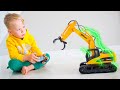 Play with Excavators - Gaby and Alex