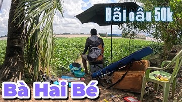 Phát hiện điểm câu dịch vụ 50k/ngày nằm ở cồn Khương, bãi câu Bà Hai Bé