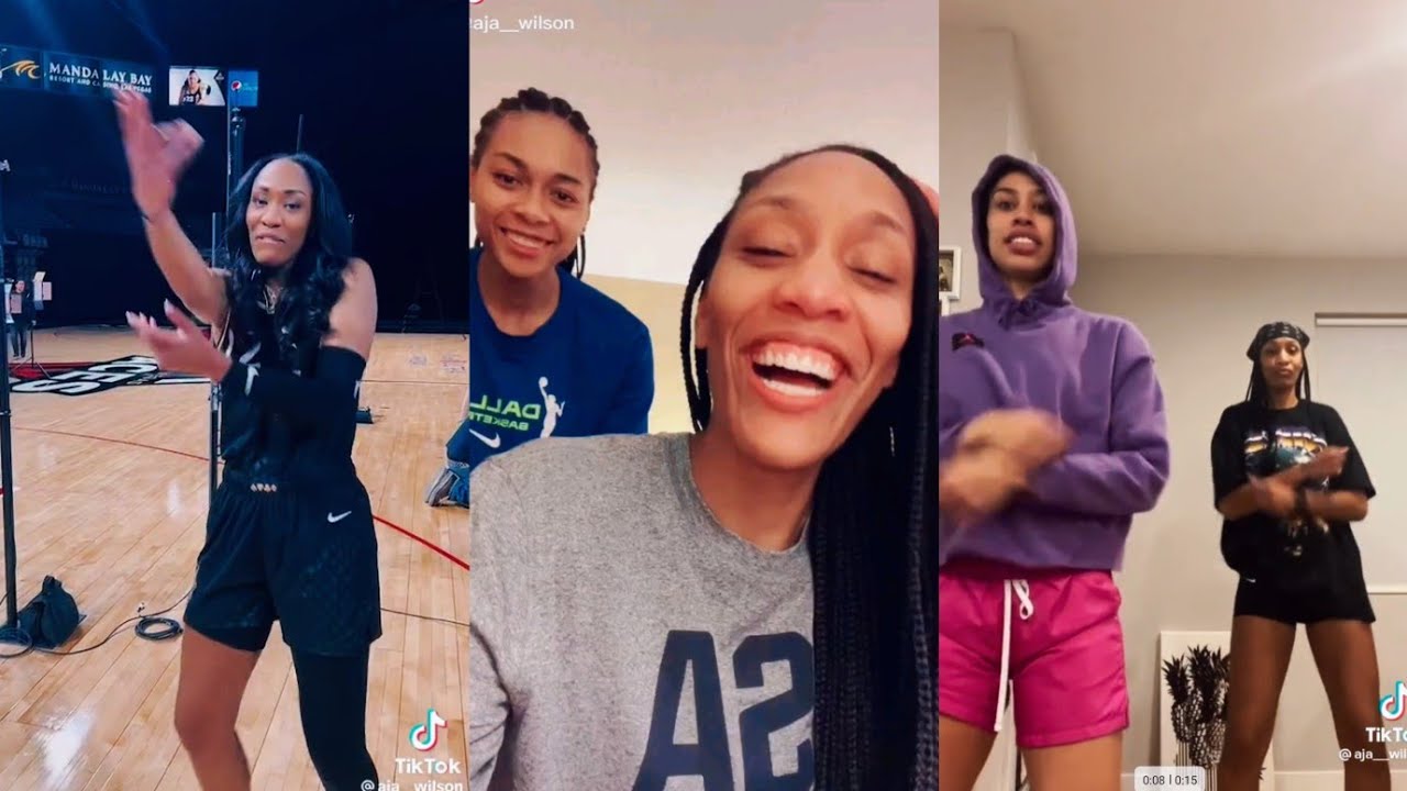 Aja Wilson Fun Moments  Boyfriend Lifestyle Basketball Fashion Dancing