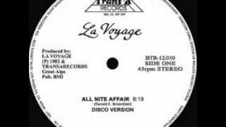 Boogie Down - La Voyage - All Nite Affair