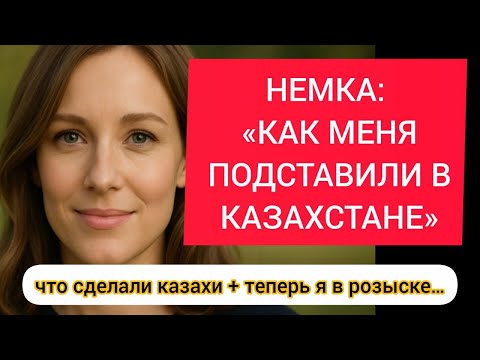 НЕМКА: «КАК МЕНЯ ПОДСТАВИЛИ В КАЗАХСТАНЕ» – что сделали казахи + теперь я в розыске…