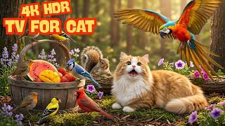 Ultimate Garden Bird Cat TV 🐦 Relaxing 4K Nature for Your Feline 🐱