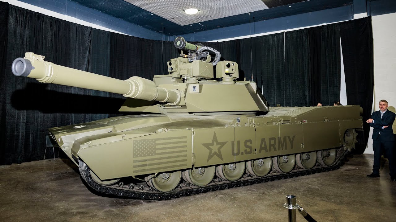 U.S. Army unveils prototype M1E3 Abrams tank at Detroit Auto Show