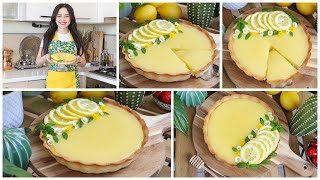 تارت الليمون المنعشةبطريقة سهلة ومبسطة أروع تحلية لحرّ الصيفtarte au citron