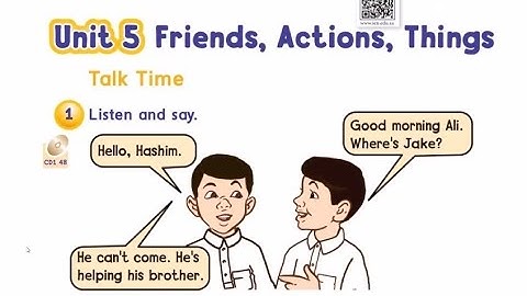 شرح الوحدة الخامسة من كتاب اللغة الانجليزية الصف الثاني الابتدائي الفصل الدراسي الأول، we can