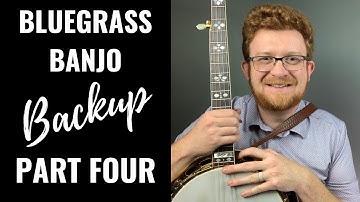 Beginner Bluegrass Banjo // Playing Backup // Part 4 // Forward Roll Pattern