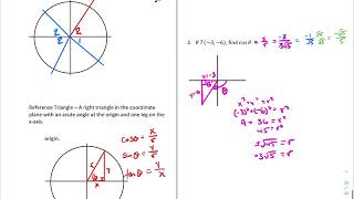 Geometry Notes 16.3 Reference Triangle