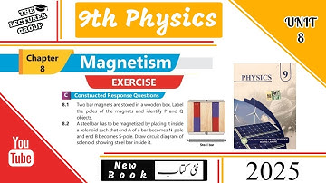 Chapter 8 CRQs Magnetism | 9th Class Physics | PTB 2025 Exercise Solution