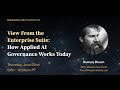 Metaculus presents  view from the enterprise suite how applied ai governance works today