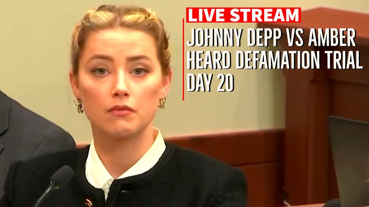 🔴Live Johnny Depp vs Amber Heard Defamation Trial Day 20 Part1 - YouTube