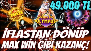 GATES OF OLYMPUS⚡49.000 TL REKOR KAZANÇ!!| 15.000 TAKLA KAZANCINA KAFAYI YEDİK⚡SLOT OYUNLARI Big Win