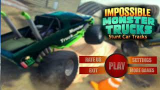 IMPOSSIBLE MONSTER CAR STUNT LEVEL 10 | ANDROID GM 1 ANDROID GAMEPLAY screenshot 5