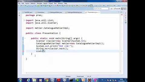 Acces aux bases de donnees JDBC Java, MYSQL, ORM Filière d