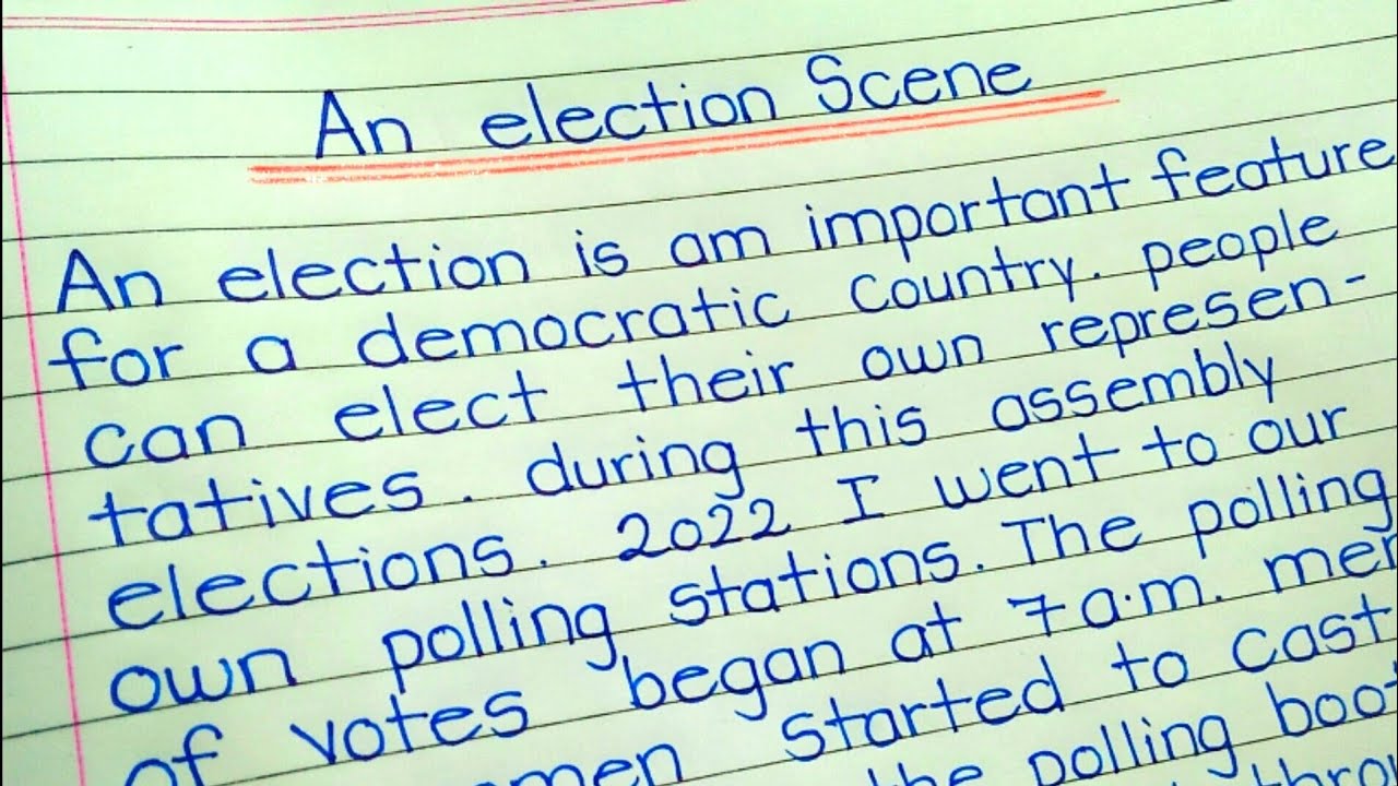 write an essay about the 2023 election