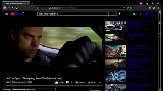 Need for Speed   Koenigsegg Race  The Spectre cover   YouTube   Mozilla Firefox Private Browsing 202