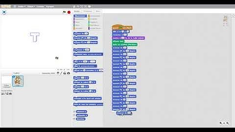 SCRATCH #17 parallélogramme et T en trois dimensions