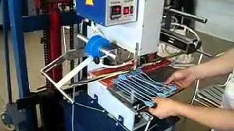 semi automatic numbering hot stamping machine print seals