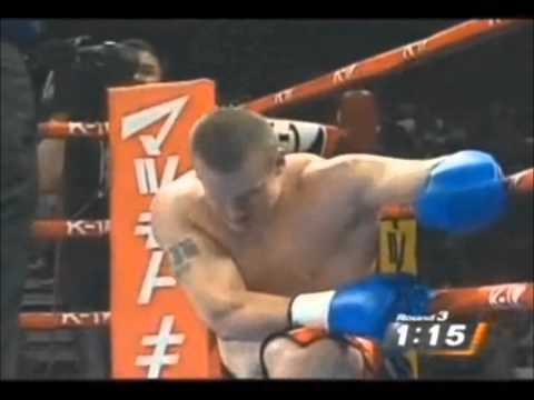 Badr Hari best knockouts (music-2pac&ice cube-bow down)