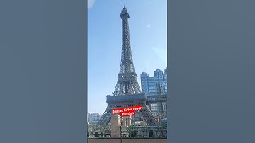 Parang nasa Paris ako | The Parisian Macao | Eiffel Tower In Macau🗼