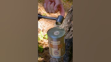 He made a GREAT DEVICE in the wild #bushcraft #camping #survival #outdoors