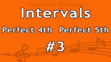Ear Training Exercise - Intervals: Perfect 4th, Perfect 5th #3