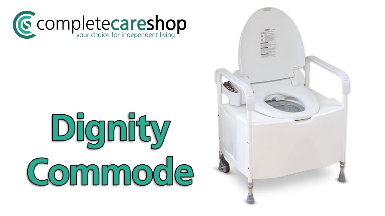 Dignity Commode Easy To Use Self Contained Commode Youtube