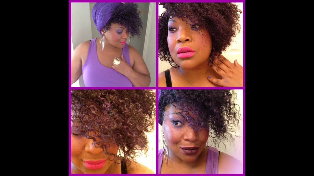 Beshe Drew lace wig (purple)