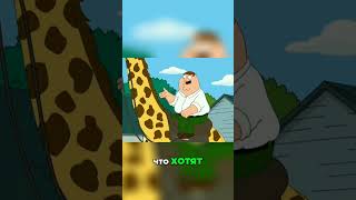 Питер украл жирафа! 🤠 #жираф #animals #animal #house#home #house #man #woman#wood #familyguy