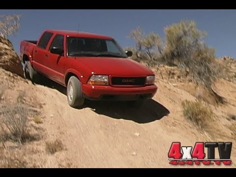 2002 GMC Sonoma Crewcab 4x4 Test - 4x4TV Test Videos