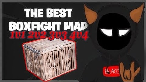 I made a creative box fight map 1v1 2v2 3v3 4v4 code in description