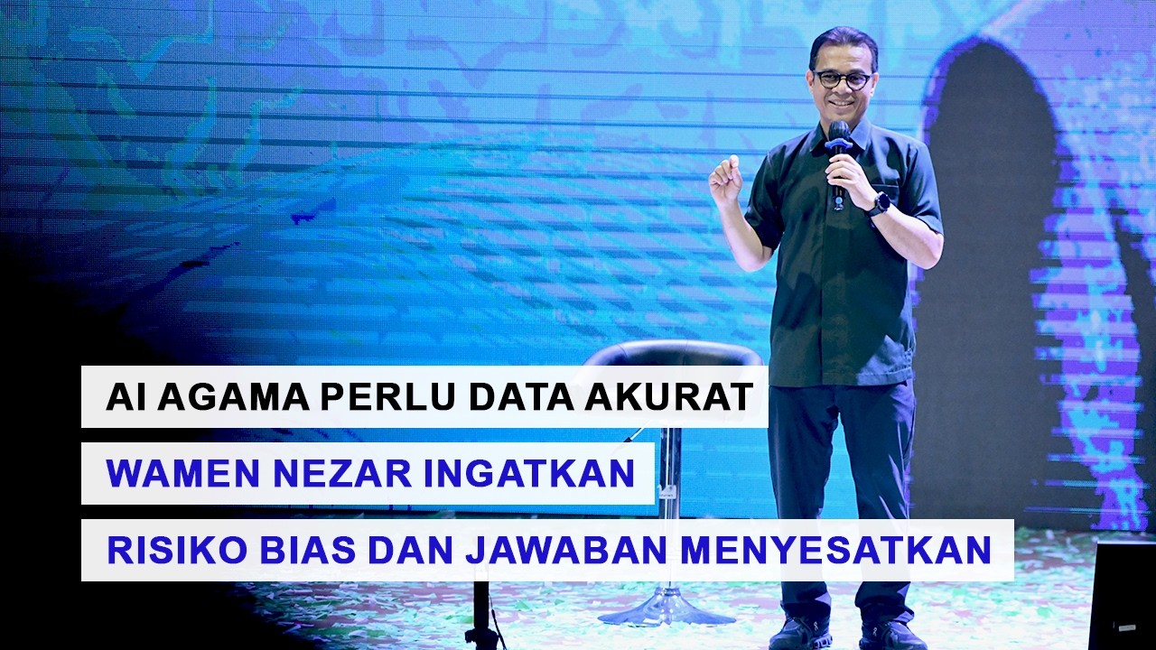 AI Agama Perlu Data Akurat, Wamen Nezar Ingatkan Risiko Bias dan Jawaban Menyesatkan