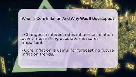 What Is Core Inflation And Why Was It Developed? - Macroecon Experts