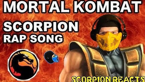 Scorpion & Sub-Zero REACT - SCORPION RAP SONG - MORTAL KOMBAT | MKX PARODY REACTION!