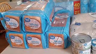 Emergency Food Pantry Start Up Wal-mart Online Grocery Haul For Beginners. Stock Up For Emergencies