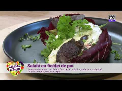 Video: Salată De Rachete Cu Ficat De Pui