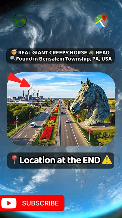 🤯CREEPY HORSE🐴 HEAD Caught on Google Maps🌎 #googleearth #googlemaps #googlestreetview #streetview